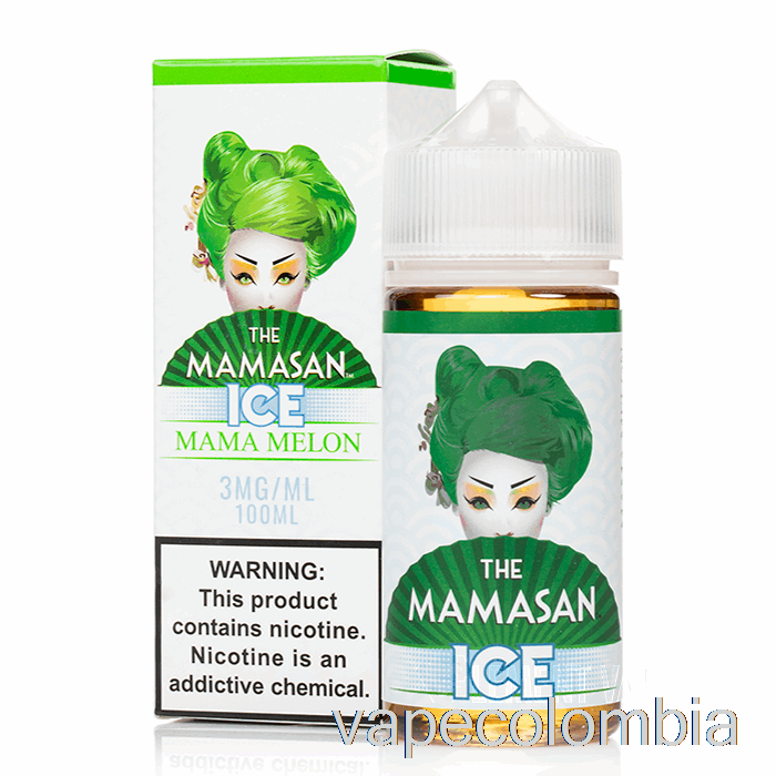 Vape Desechable Ice Mama Melon - El E-líquido Mamasan - 100ml 0mg